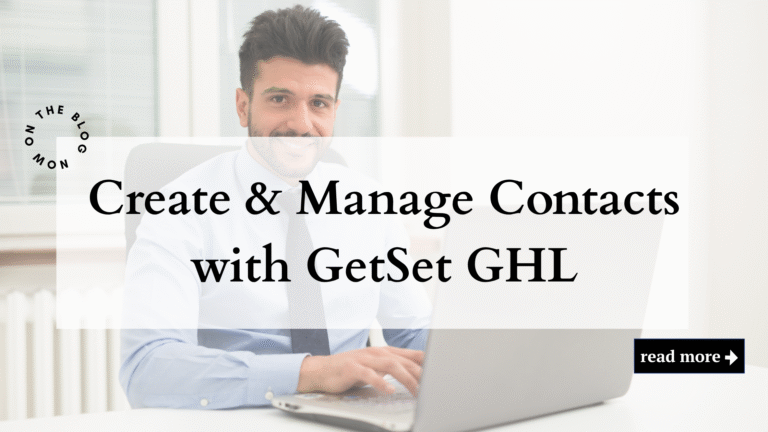 How to Create and Manage Contacts in Lead Magno (Powered by GO HighLevel):